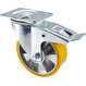 Transportní kola B90-otočná s brzdou na čtyři šrouby