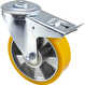 Transportní kola B90-otočná s brzdou na jeden šroub