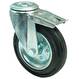 Transportní kola B58 (antistatická)-otočná s brzdou na jeden šroub